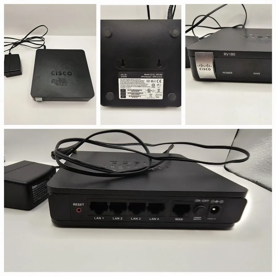 Маршрутизатор Cisco RV180 800 Mbps 4-Port Gigabit Wired Router