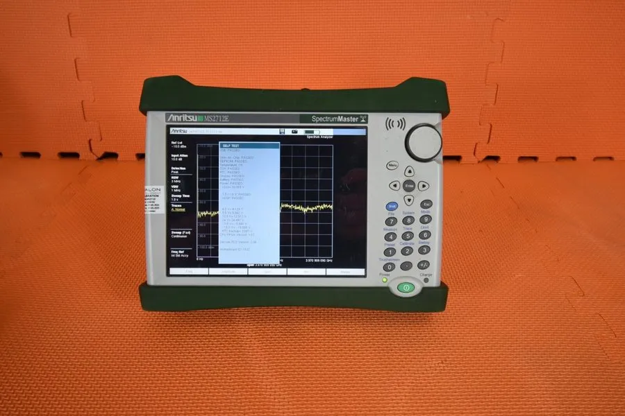 Анализатор Anritsu MS2712E Spectrum Master Analyzer 100 kHz to 4 GHz — фото лота 2