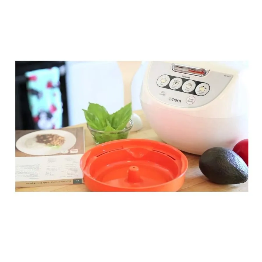Рисоварка Rice Cooker 5.5 Cup Micom Tacook White Tiger JBV-A10U-W — фото лота 1