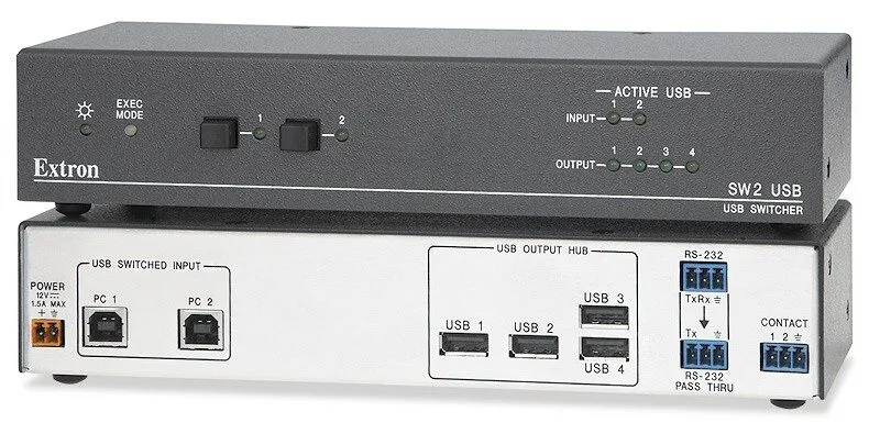 Видеокоммутатор Extron SW2 USB Two Input USB Switcher 60-952-02