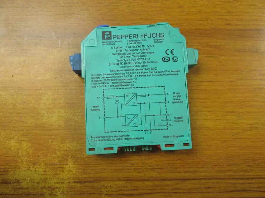 Датчик KFD2-STC1-EX1 Pepperl+Fuchs Transmitter Isolator