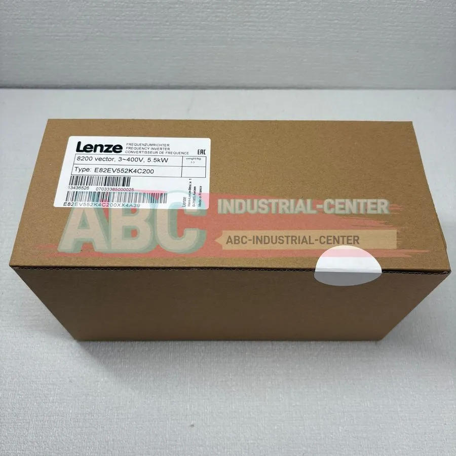 Частотный преобразователь Lenze E82EV552K4C200 8200 Vector Inverter Drive 5.5kW
