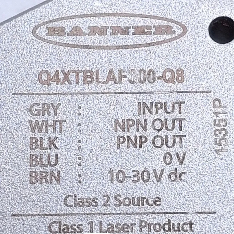 Фотоэлектрический датчик Banner Q4XTBLAF300-Q8 Photoelectric Sensor, 10-30VDC
