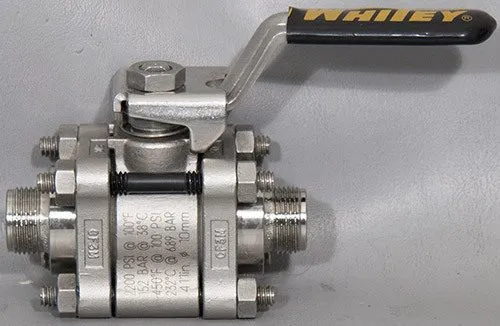 Клапан SWAGELOK SS-63TS8 Stainless Steel 3-Piece 60 Series Ball Valve