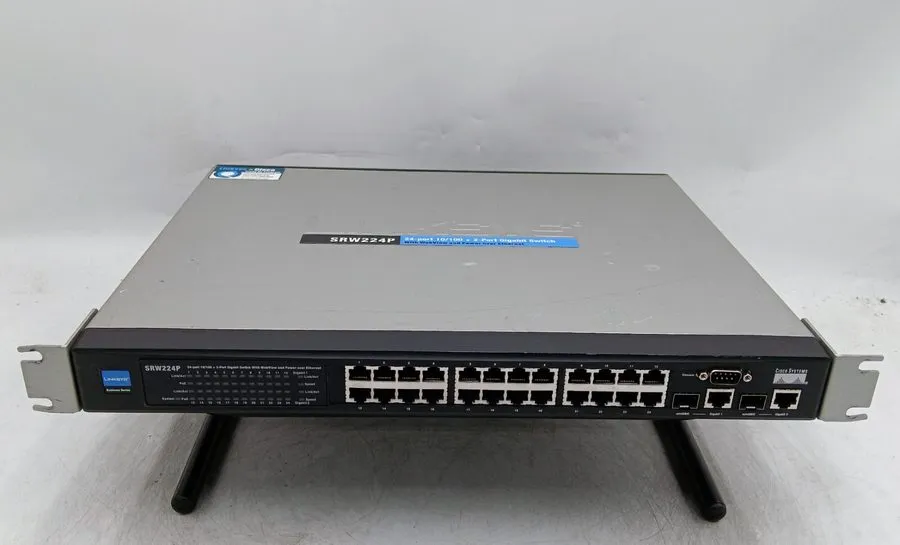 Коммутатор Cisco Linksys SRW224P 24-Port 10/100 Managed 2-Port Gigabit PoE Switc