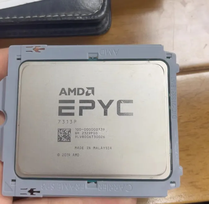 Процессор AMD epyc 7313p CPU processor 3.0-3.7ghz 16 core 128mb 155w sp3 (100-00