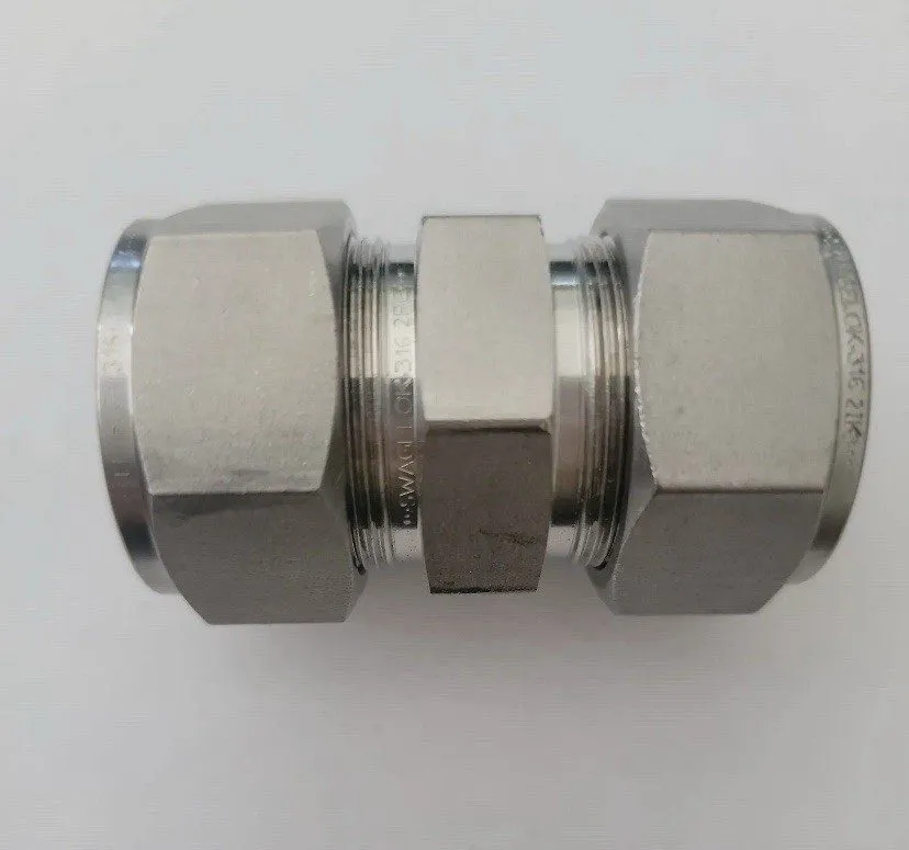 Фитинг Bi-Lok Swagelok Parker SS-1610-6 Tube Fitting Union 1" Tube OD