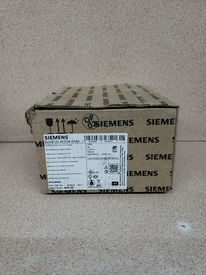 Автоматический выключатель Siemens 3VA4120-4ED34-0AA0 3p 20a Circuit Breaker Fra
