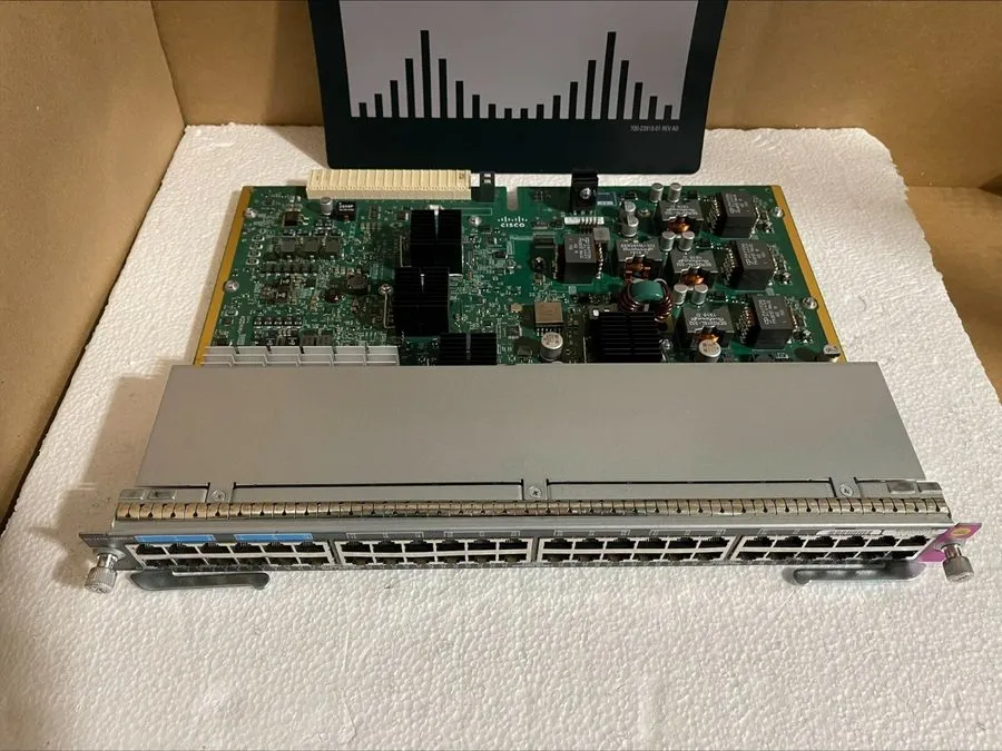 Коммутатор Cisco WS-X4748-12X48U+E MULTI-GIGABIT ETHERNET IEE 802.3 POE/POE+ CIS