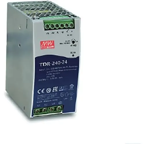 Блок питания MEAN WELL TDR-240-24 DIN RAIL POWER SUPPLY 240W 24VDC 10A
