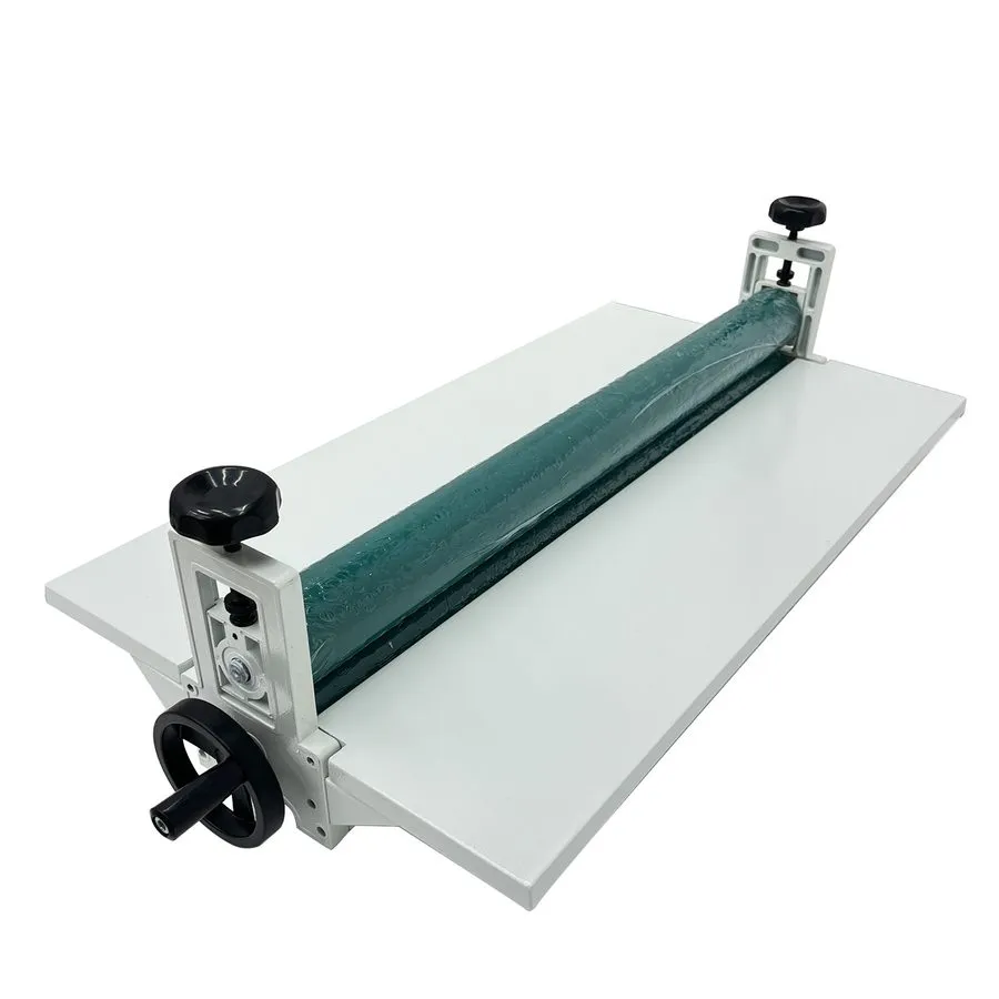 Ламинатор 29.5inch Manual Cold Roll Laminator Machine Vinyl/Tape Mounting Applic — фото лота 1