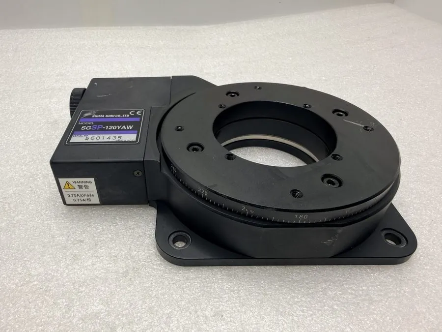 Поворотный стол SIGMA KOKI SGSP-120YAW 120mm Ultra-Thin Rotary Table, 56XX435 — фото лота 1
