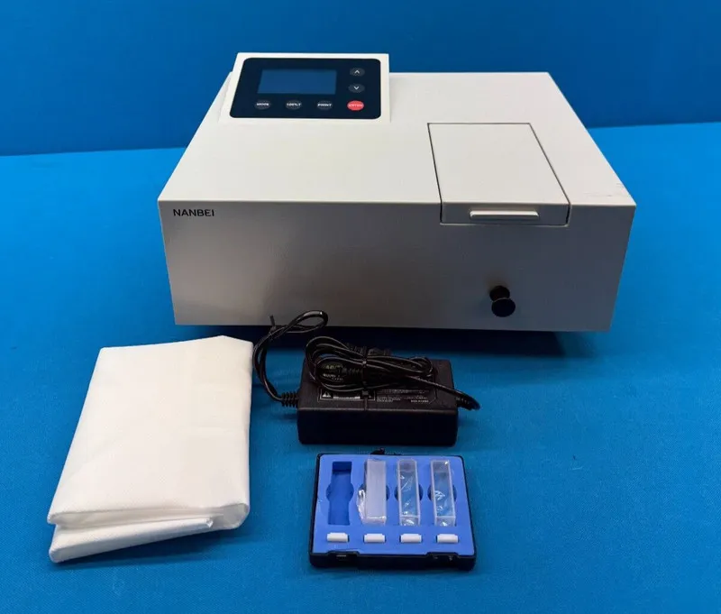 Спектрофотометр NANBEI NV-T1C 90-240V 50-60Hz Visible Portable LCD Digital Spect — фото лота 1