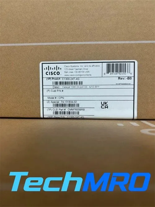Коммутатор C1300-24T-4G Catalyst 1300 Switch ship by DHL