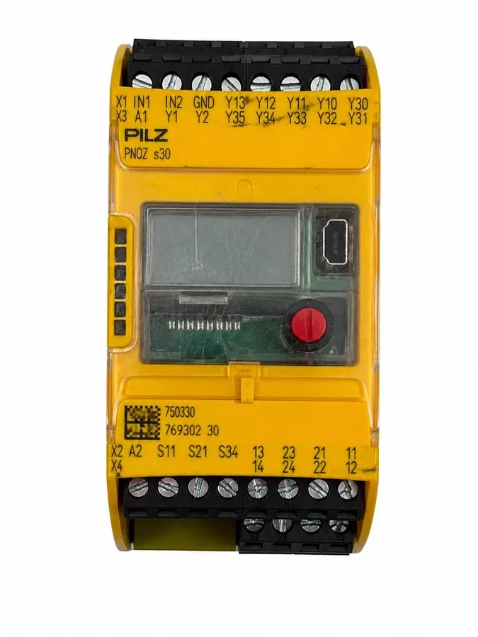 Реле безопасности Pilz PNOZ s30 750330 Safety Speed Monitor Relay 24-240VAC/DC