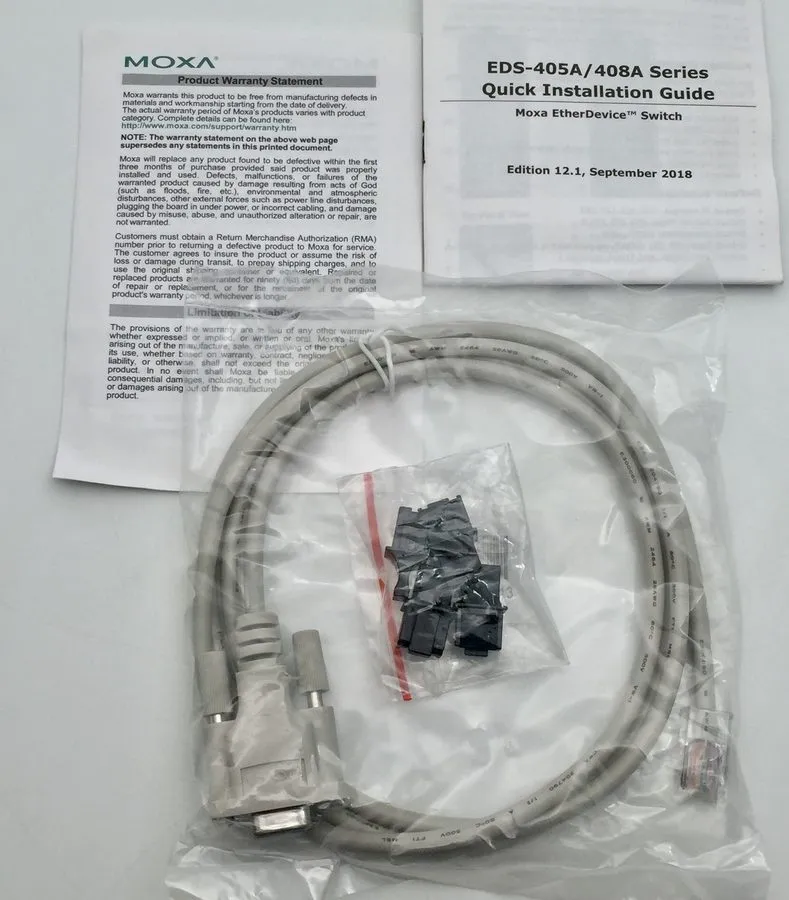 IIoT-устройство Moxa EDS-408A-3S-SC-T 8 Port Ethernet Switch — фото лота 4