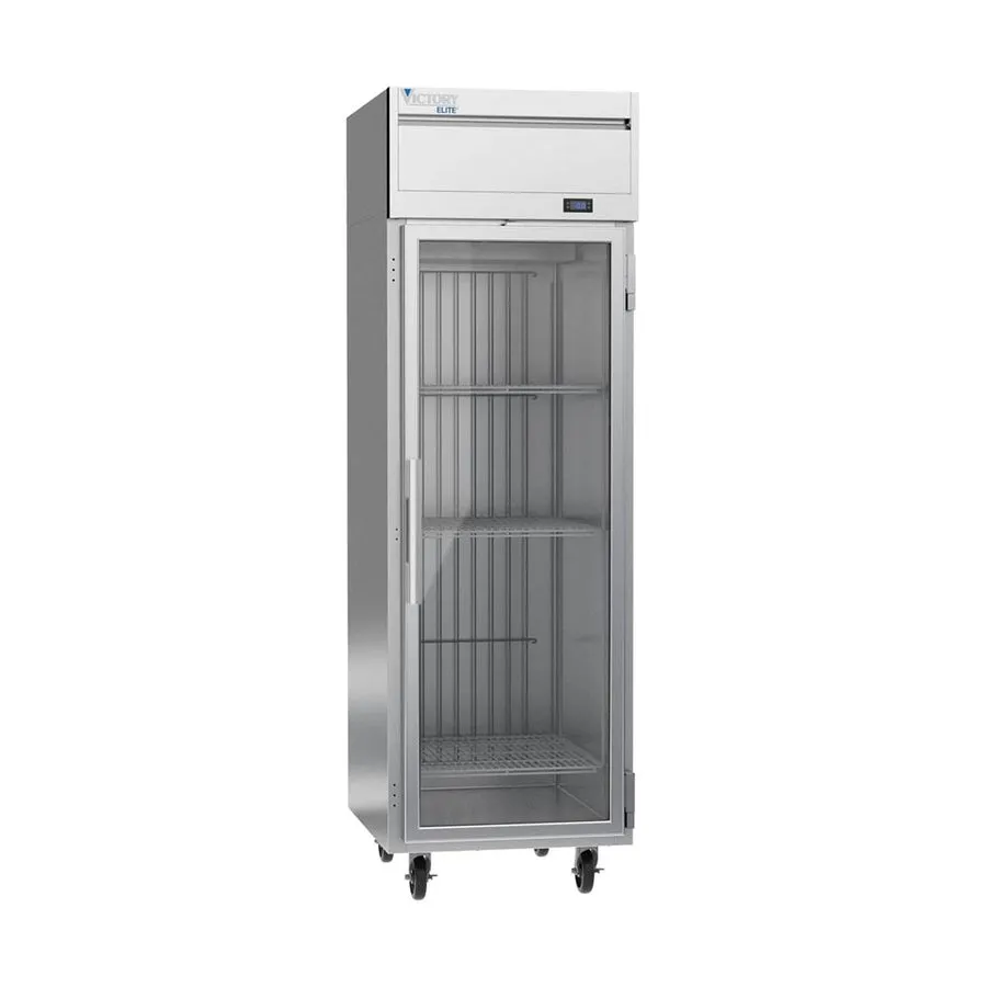 Холодильный шкаф Victory VEFSA-1D-GD-HC 26" 1-Glass Door Reach-In Freezer, Top M