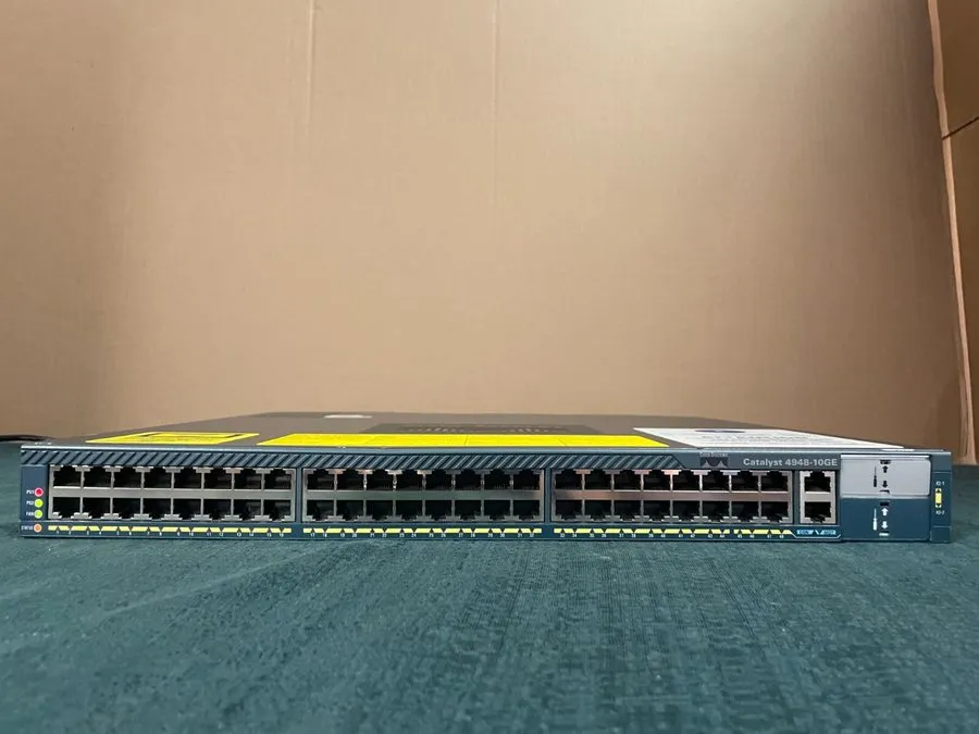 Коммутатор Catalyst 4948-10GE PoE+ 48-port Ethernet Network Switch WS-C4948-10GE