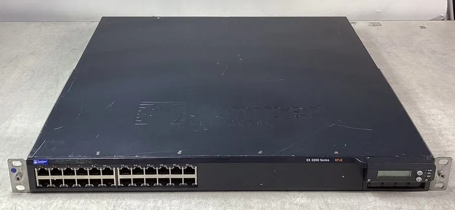 Коммутатор Juniper Networks EX3200-24T 24 Port Gigabit 8 POE 4 SFP Switch