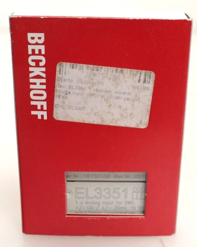 Модуль ввода-вывода BECKHOFF EL3351, ETHERCAT TERMINAL #341838