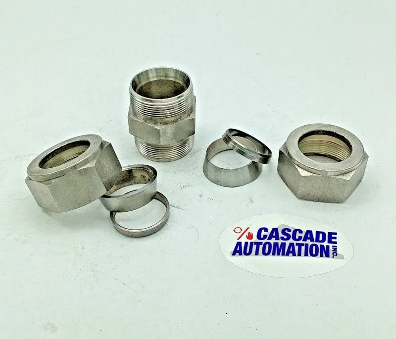 Фитинг Bi-Lok Swagelok Parker SS-1610-6 Tube Fitting Union 1" Tube OD