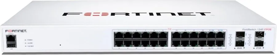 Коммутатор Fortinet FS-124F-POE Fortinet FortiSwitch Ethernet Switch 24