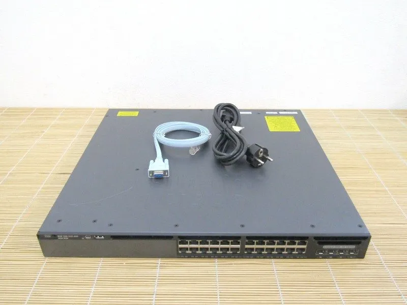 Коммутатор Cisco C1-WS3650-24TD/K9 Catalyst 3650 24-Port Data 2x10G Uplink Manag — фото лота 1
