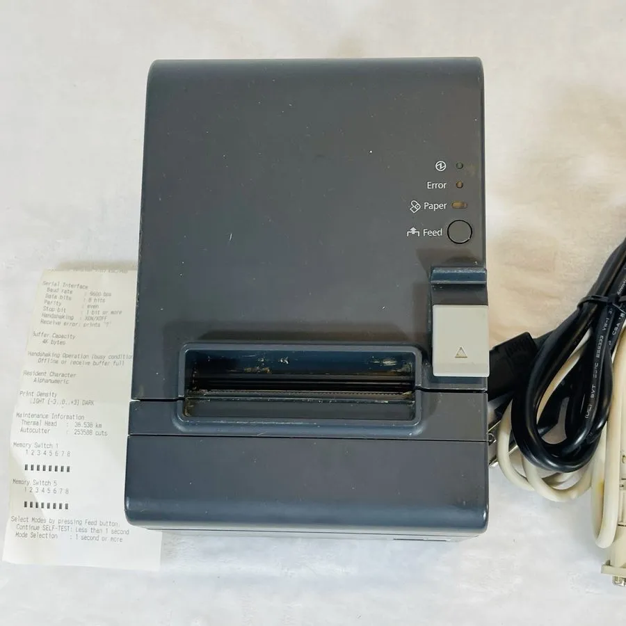 Принтер чеков Epson TM-T20 M249A USB POS Thermal Receipt Printer w/ Power Cord