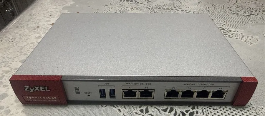 Межсетевой экран USG50 Zyxel Zywall Internet Security Firewall With Dual-wan 6-p