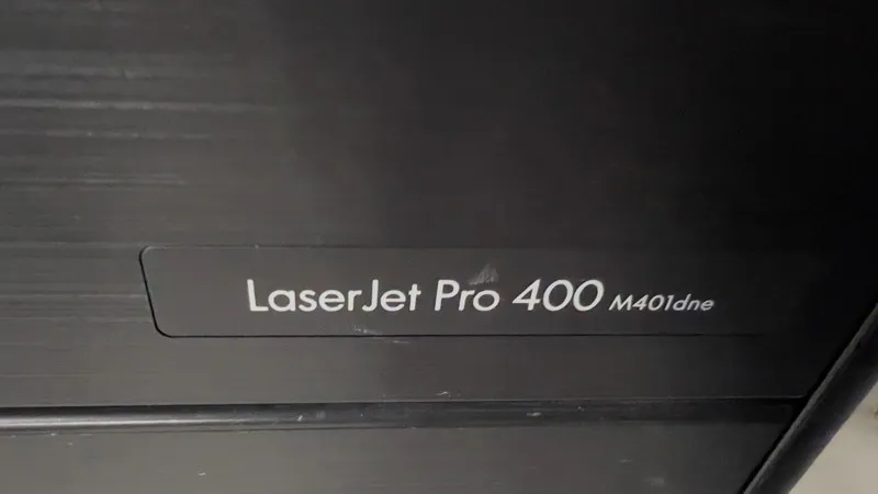 Лазерный принтер HP Laserjet M401dne Laser Printer Cleaned & Serviced COUNT 13,9