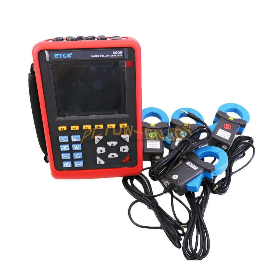Анализатор ETCR5000+040B Multi-functional Power Quality Analyzer 3 Phase Power A