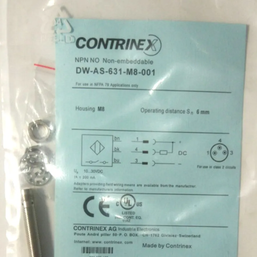 Датчик приближения CONTRINEX DW-AS-631-M8-001 proximity switch Sensor