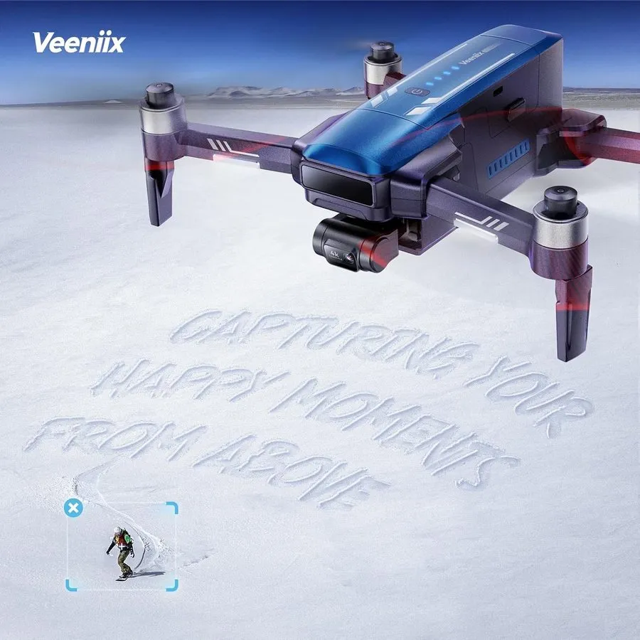 Дрон V11PRO Drone 8K Camera 48MP 3 Axis Gimbal Quadcopter — фото лота 2