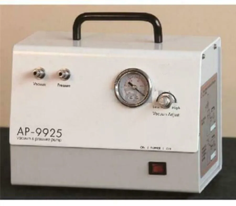 Насос 220V Handheld Lab Oil Free Diaphragm Vacuum Pump Ap-9925 25L/M Pressure Ad