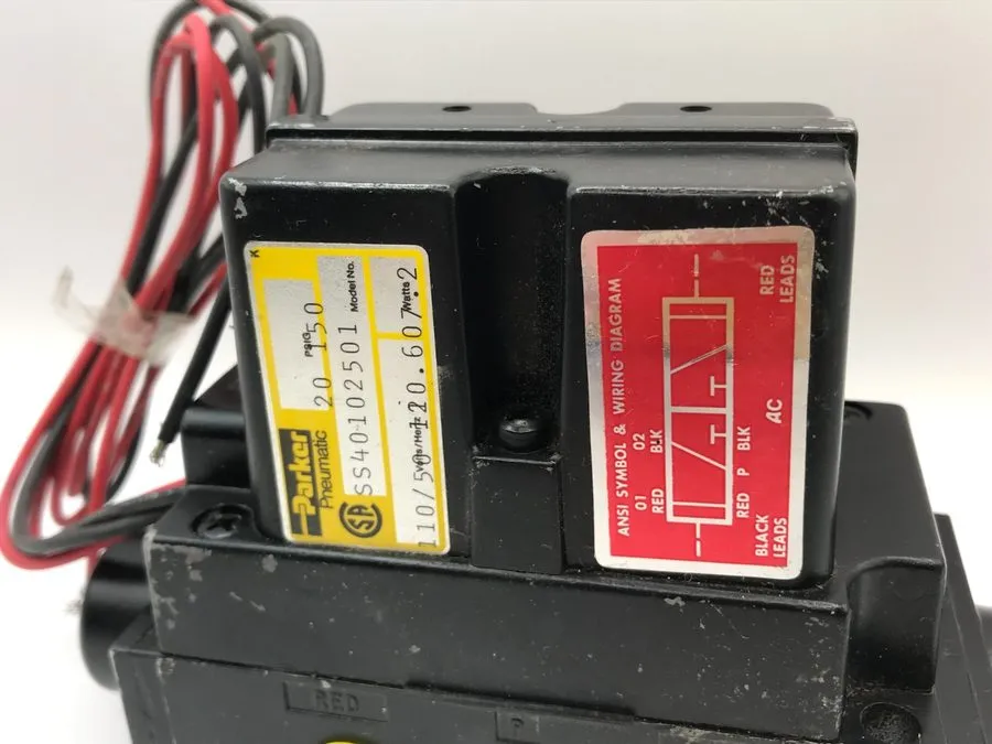 Электромагнитный клапан PARKER SS40102501 PNEUMATIC SOLENOID VALVE 120VAC 150PSI