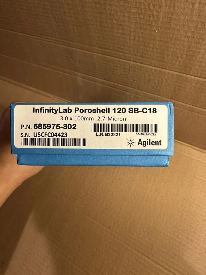 Хроматографическая колонка Agilent PN PL 880975-902 ZORBAX SB-C18 HPLC Column 4.