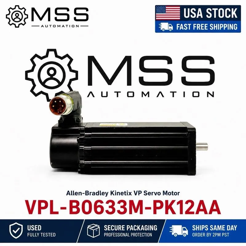 Серводвигатель Allen Bradley VPL-B0633M-PK12AA Servo Motor — фото лота 2