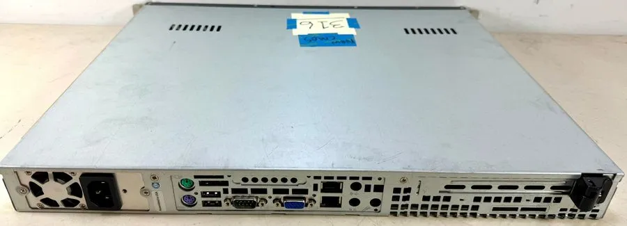 Материнская плата SUPERMICRO 1U Server X7DCA-L-YI001 Rev 1.01A LGA771 24GB RAM 1 — фото лота 1