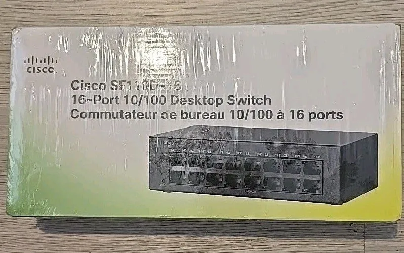 Коммутатор CISCO SF110D-16 16 Port Ethernet Desktop Switch