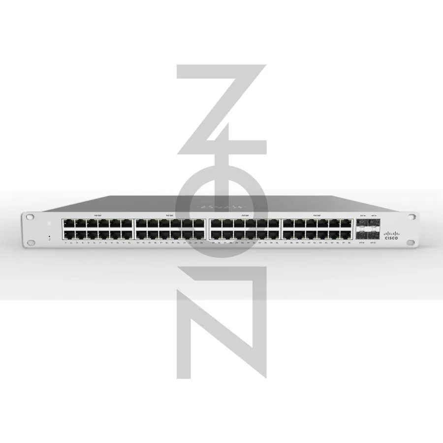 Коммутатор Cisco Meraki MS130-48X-HW 40x1G 8x2.5G PoE+ 4x10G SFP+ Switch