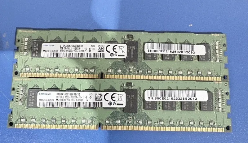 Модуль памяти Samsung 8GB 2Rx8 PC3L-12800R-11-13-B1-D4 ECC REG Server RAM M393B1