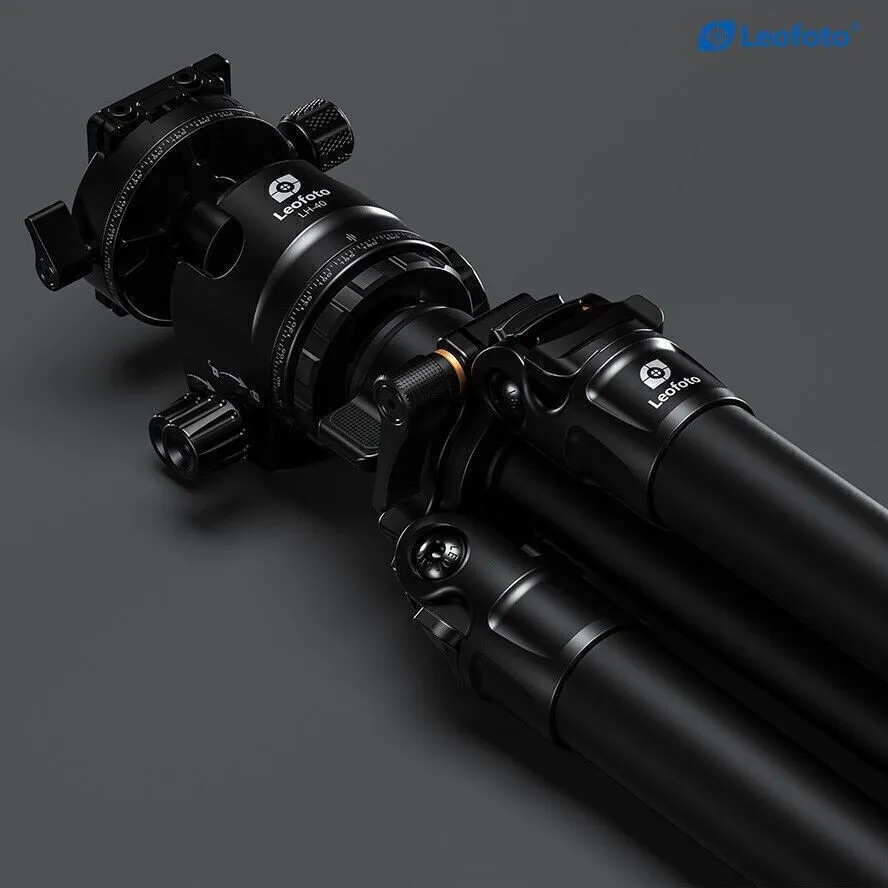 Оборудование видеонаблюдения Leofoto LG-324C+LH-40R Tripod water&sand proof with — фото лота 2