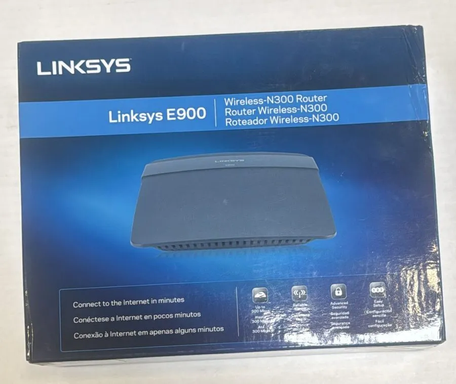 Маршрутизатор Cisco Linksys E1200 Wireless-N300 Wi-Fi Router With 4 Port Switch