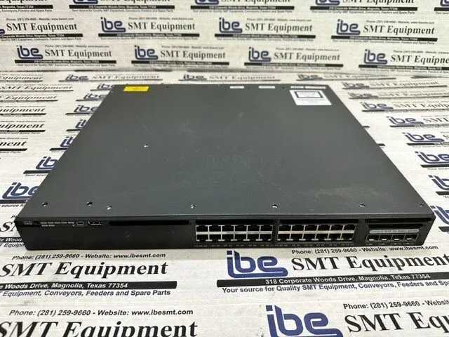 Коммутатор Cisco Catalyst 3650 24-Port PoE 2x 10G SFP+ Network Switch WS-C3650-2