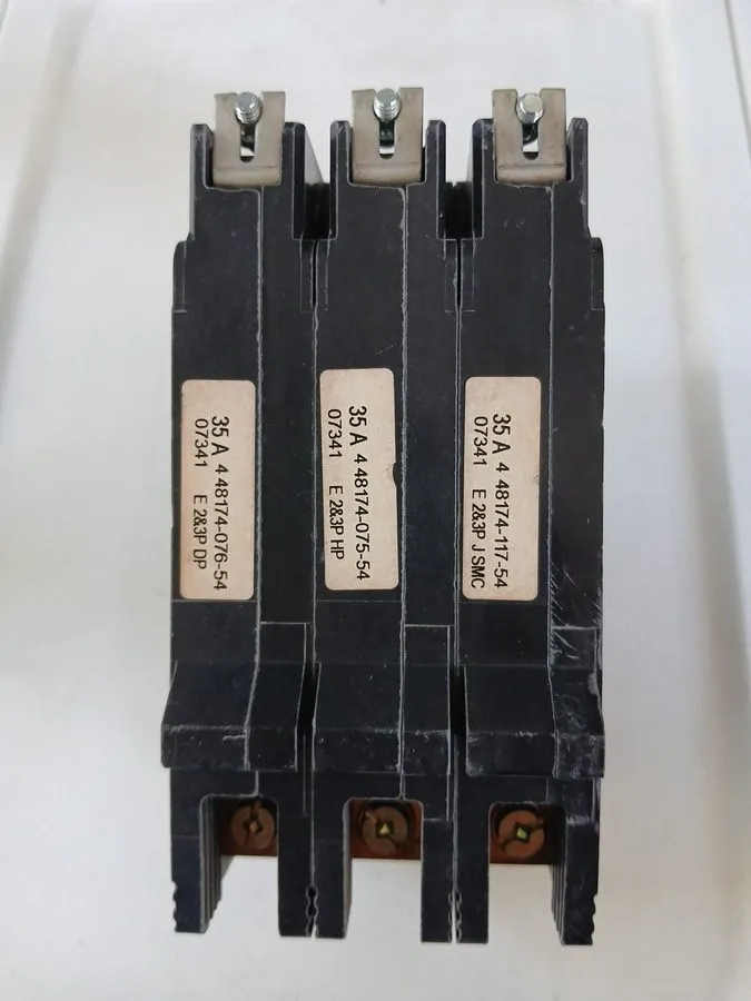 Автоматический выключатель EJB34035 SQUARE D 3 POLE 35 AMP 480V BOLT-ON CIRCUIT 