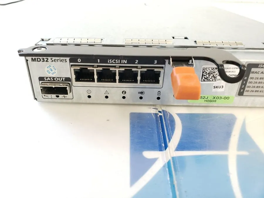 Контроллер СХД DELL D162J 4PORT STORAGE CONTROLLER — фото лота 1