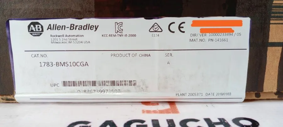 Коммутатор Allen Bradley 1783-BMS10CGA Stratix5700 Ethernet Managed Switch SerA