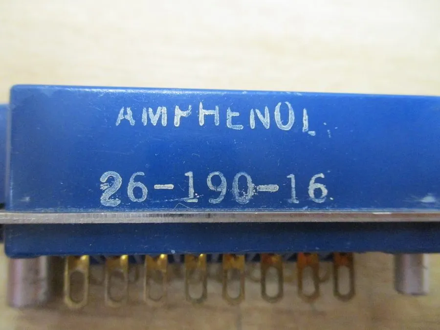Разъём AMPHENOL 16-Pin Rack & Panel Connector PN 26-190-16