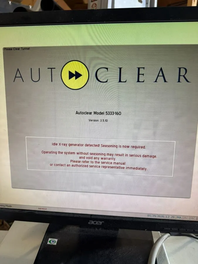 Оборудование видеонаблюдения AutoClear 5333ME Commercial Security Inspection X-R — фото лота 2