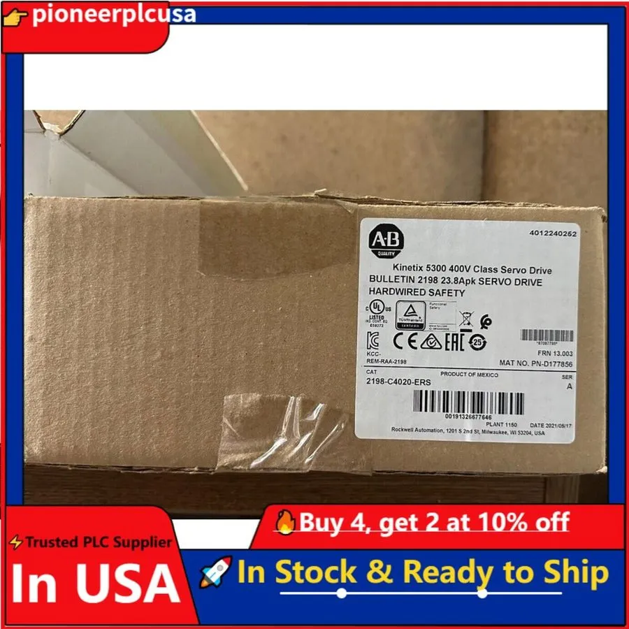 Сервопривод 2198-C4020-ERS Allen Bradley Kinetix 5300 400V Class Servo Drive